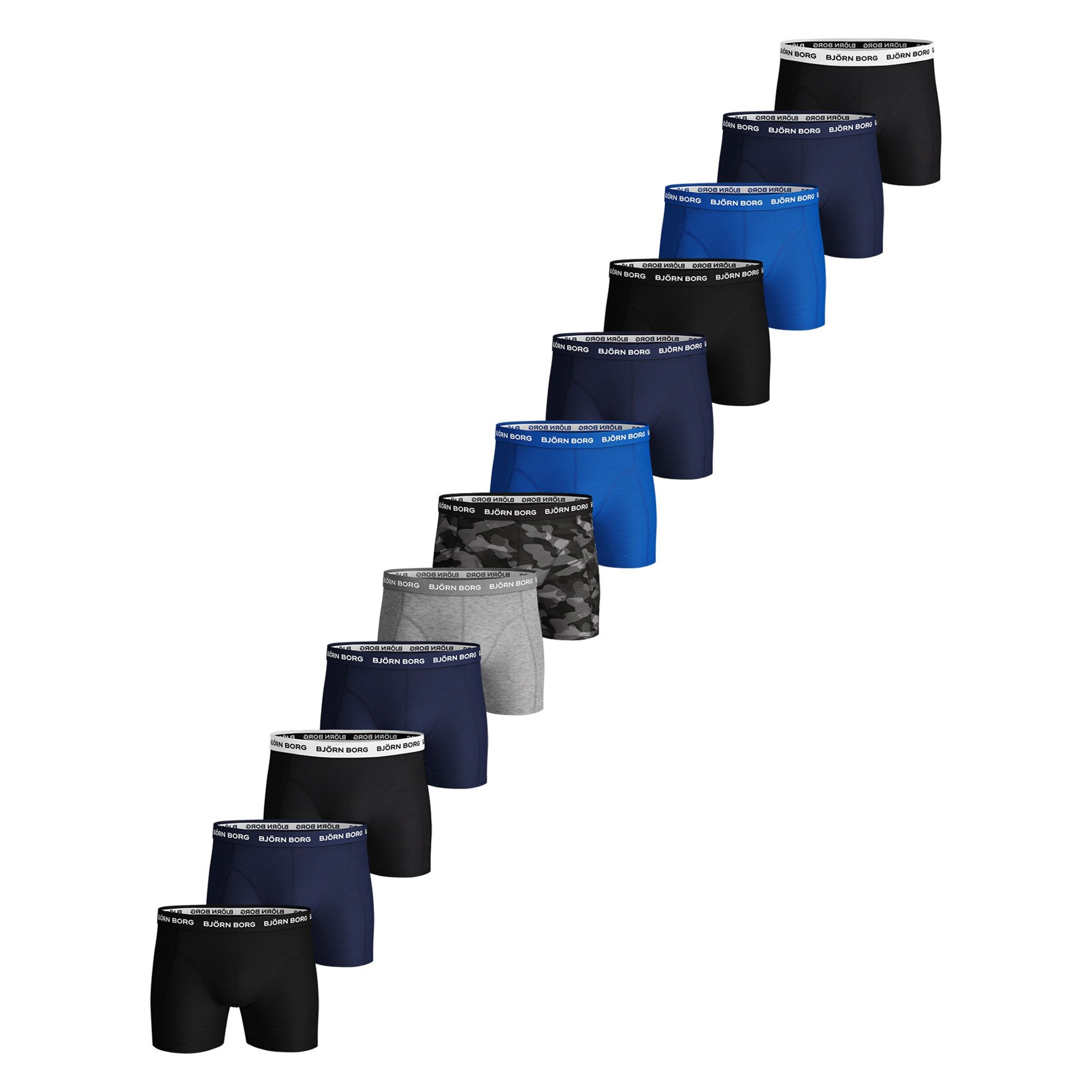 Sous-vêtements de sport BJÖRN BORG en bleu : devant