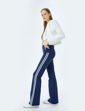 Koton Flared Leggings in Blau
