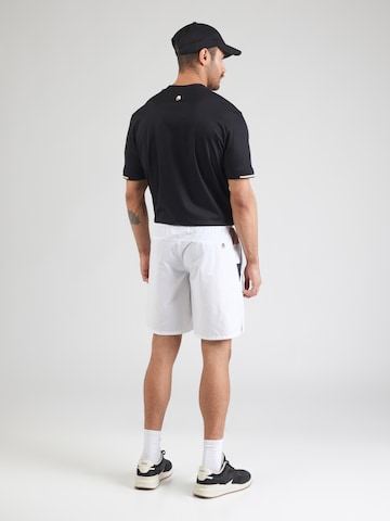 Regular Pantalon de sport 'Match' BOSS en blanc