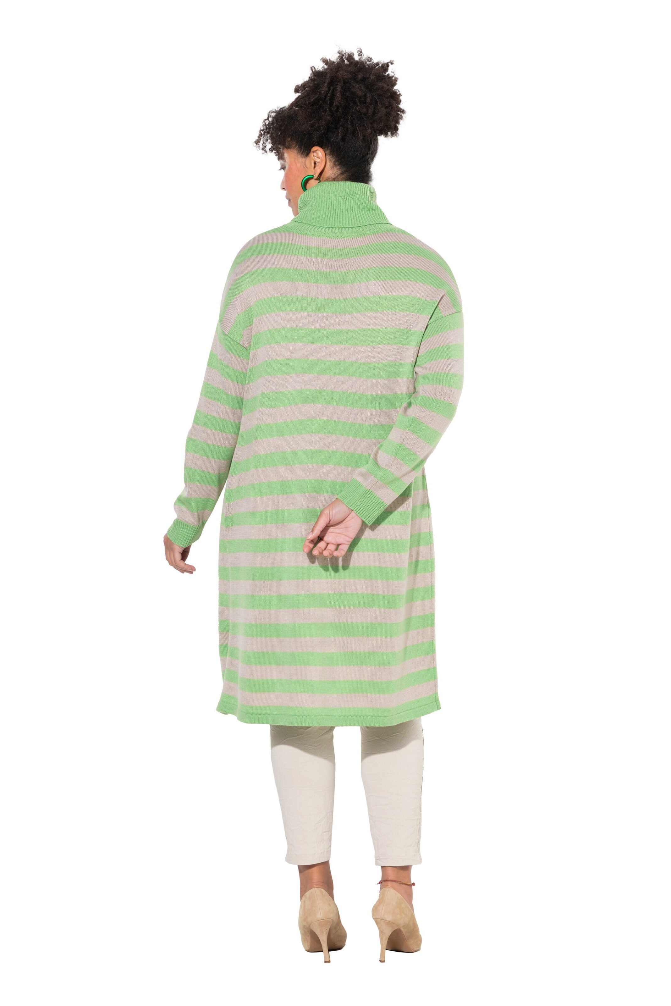 MIAMODA Sweater in Green