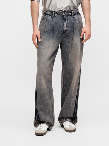 ADIDAS ORIGINALS Baggy Τζιν πλισέ 'Adilenium Season 5' σε μπλε: μπροστά