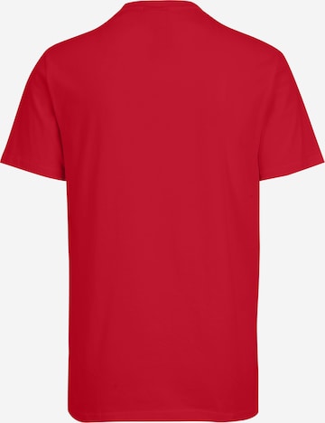 Maglietta 'LEDCE' di FILA in rosso