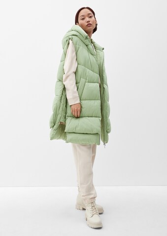 Gilet s.Oliver en vert