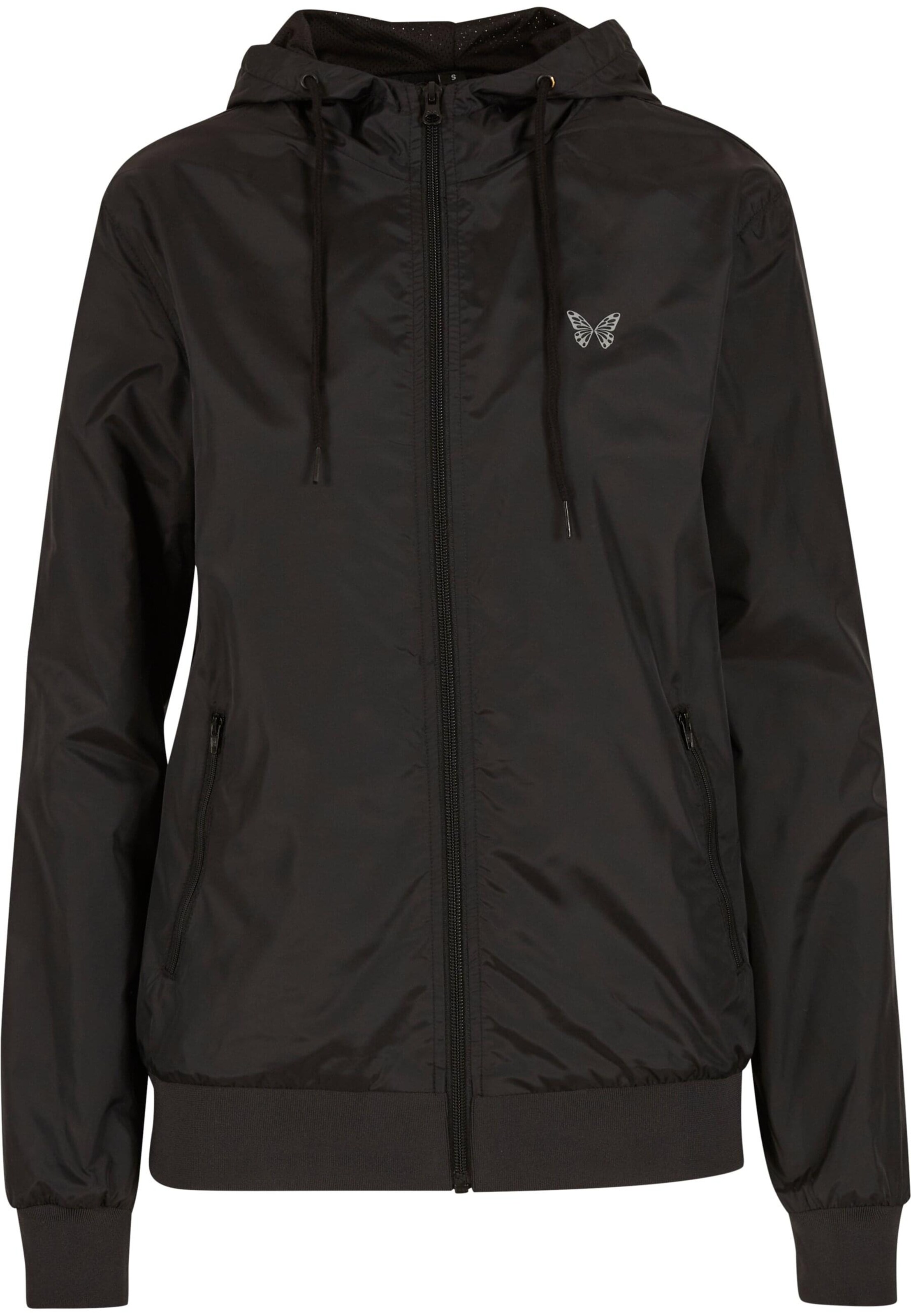 Veste mi-saison 'Fly Away' Mister Tee en noir : devant