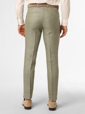 CG CLUB OF GENTS Slim fit Trousers with creases ' Paco ' in Green