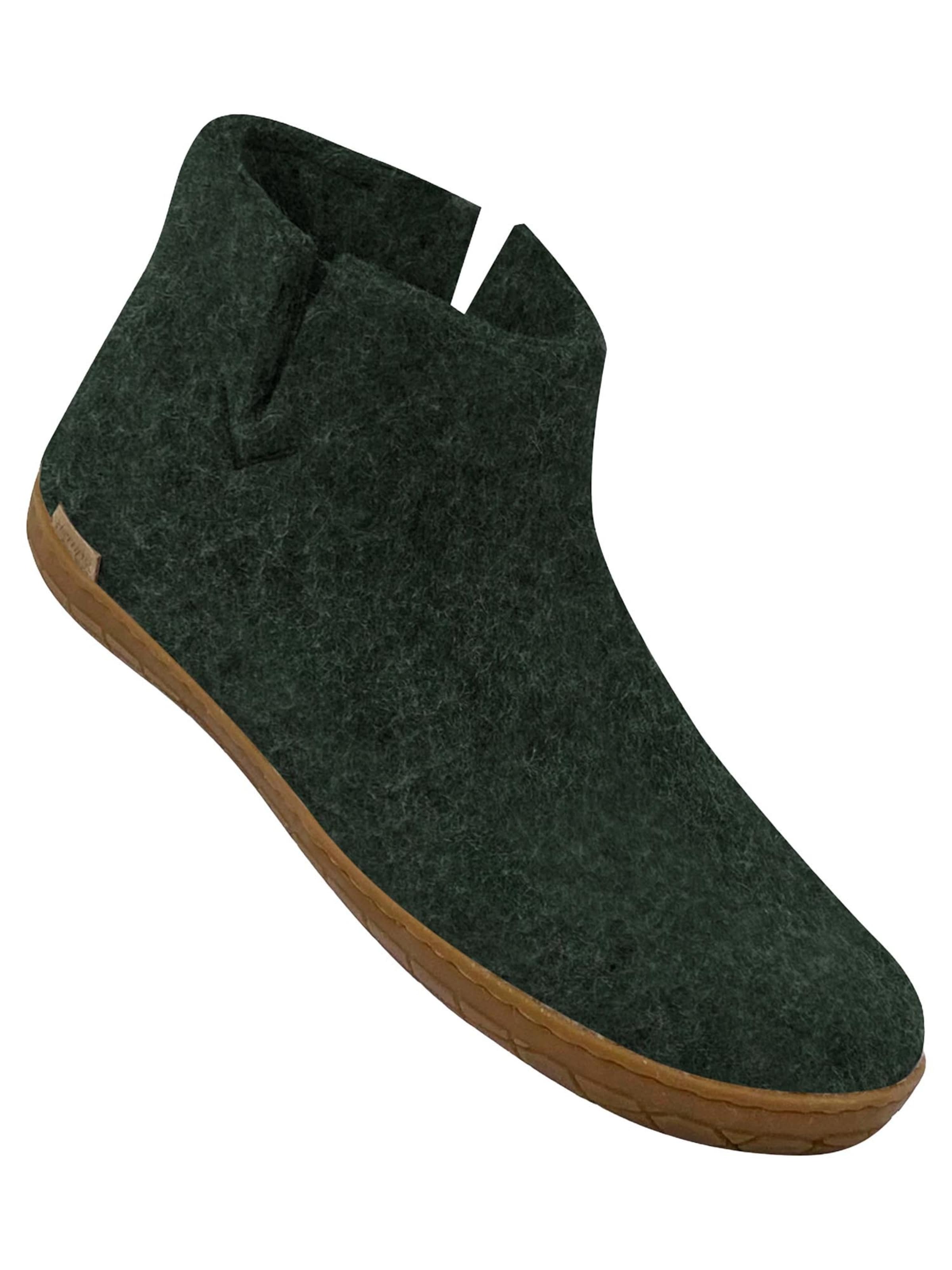 Glerups Mules 'Honey' in Green