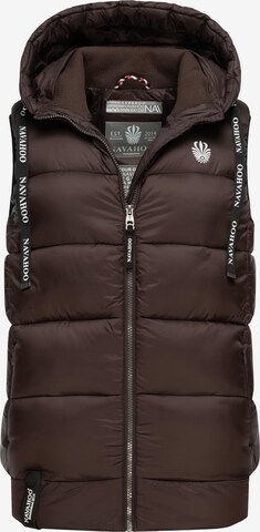 NAVAHOO Vest 'Kassidy' i brun: forside