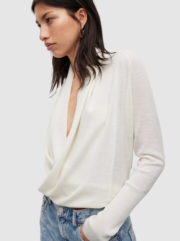AllSaints Knit Cardigan 'WASSON PIRATE' in White