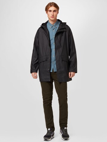 !Solid Between-Season Jacket 'Devron' in Black