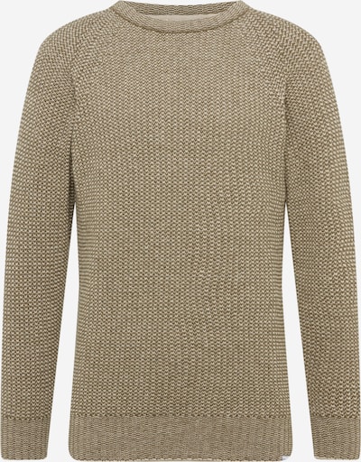 Cleptomanicx Sweater in Brown / White, Item view
