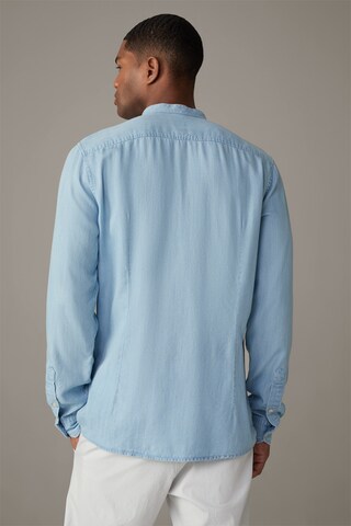 STRELLSON Regular fit Button Up Shirt 'Cadan' in Blue