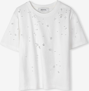 T-shirt Ipekyol en blanc : devant