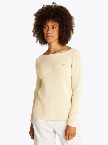 TOMMY HILFIGER Sweater in Beige: front
