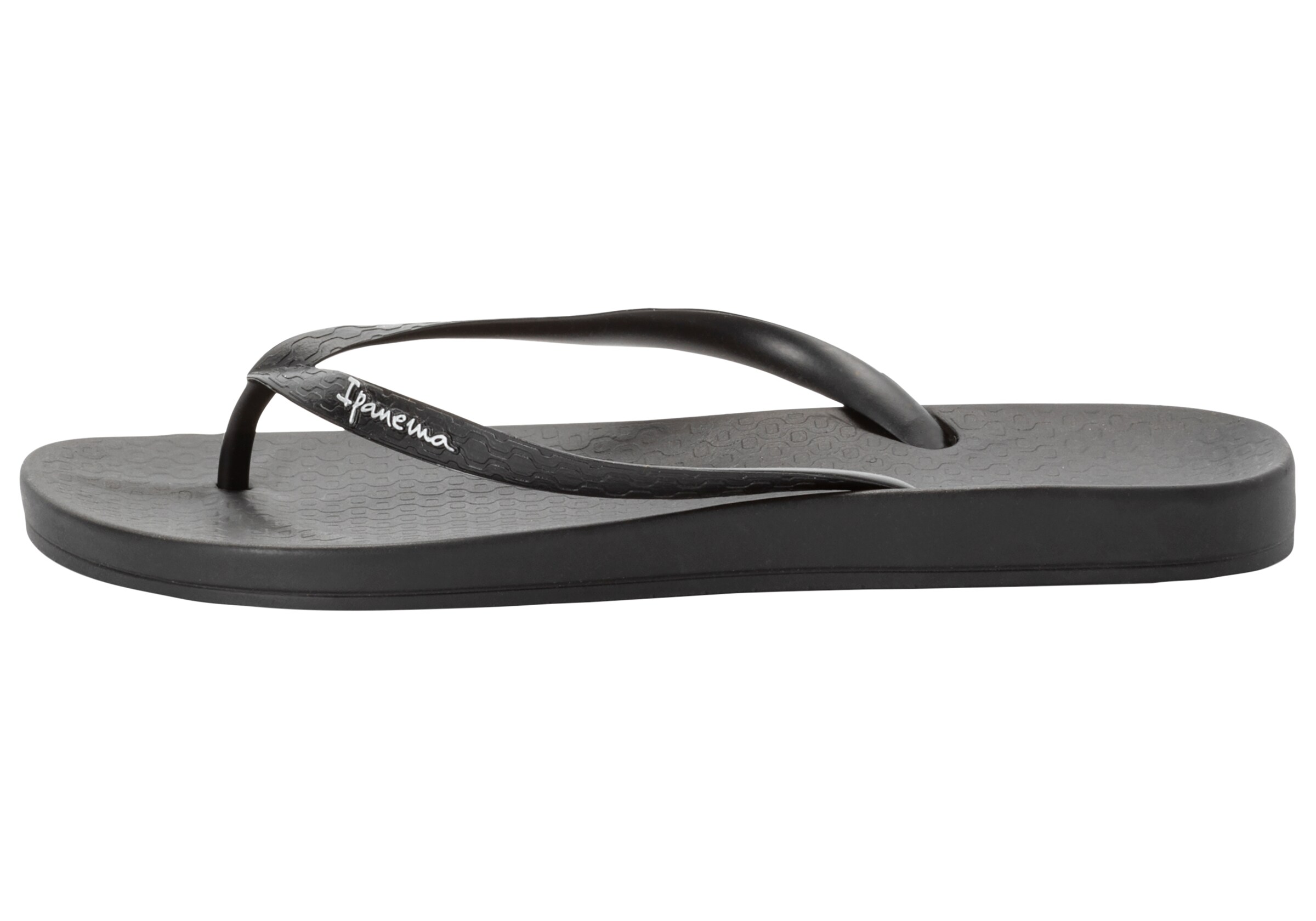 Ipanema T-Bar Sandals in Black: front