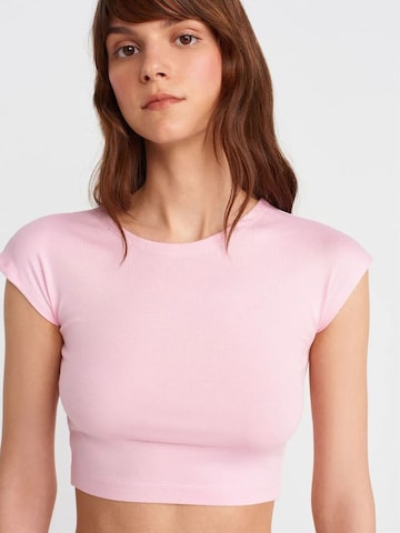 Dilvin Blouse in Roze