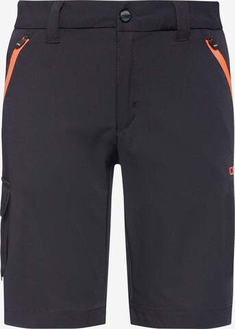 CMP Athletic Pants in Black: front