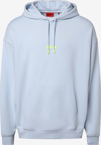 HUGO Sweatshirt 'Dreezes' in Blue: front