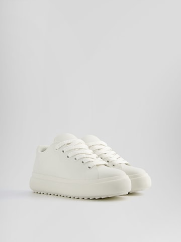 Bershka Sneaker low i hvid