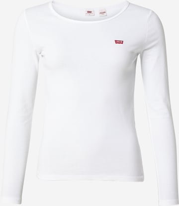 LEVI'S ® - Camisa 'LS 2 Pack Tee' em branco: frente