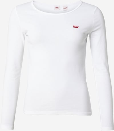 LEVI'S T-shirt en blanc, Vue avec produit