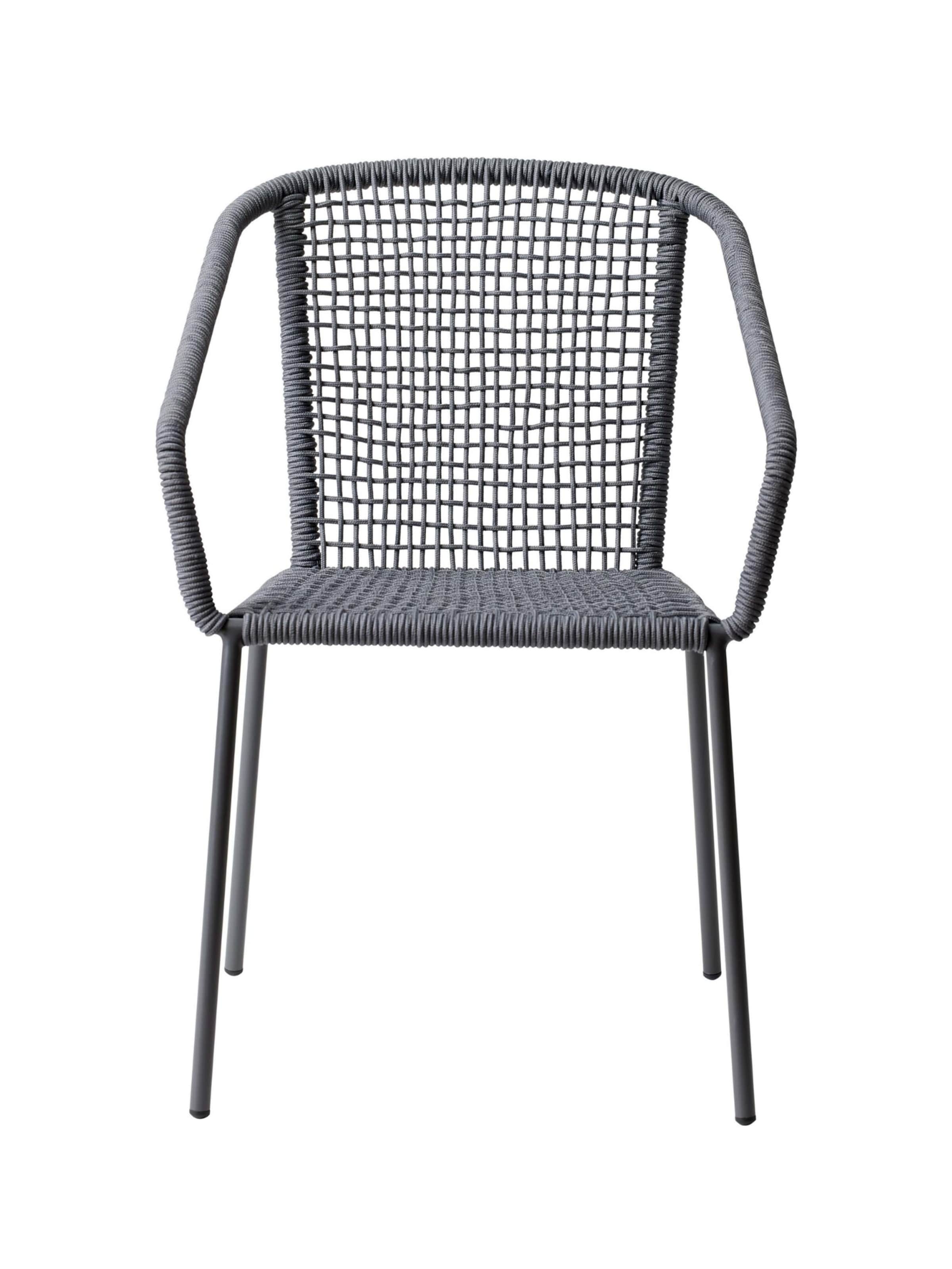 cinas Sitzmöbel in Grau: Vorderseite