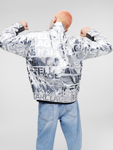 Karl Lagerfeld Between-season jacket in Silver