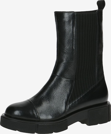 CAPRICE Chelsea Boots in Black: front