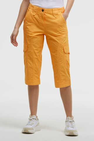 Soccx Regular Pants in Orange: front