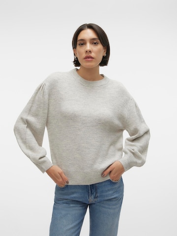 VERO MODA Sweater 'RILEY' in Grey