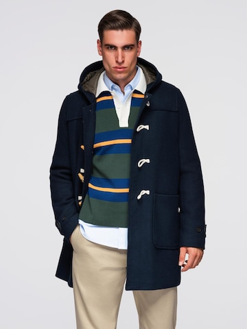 Manteau mi-saison Ombre en bleu : devant