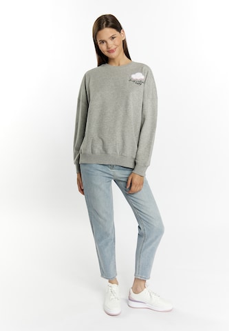 MYMO Sweatshirt 'Biany' in Grau