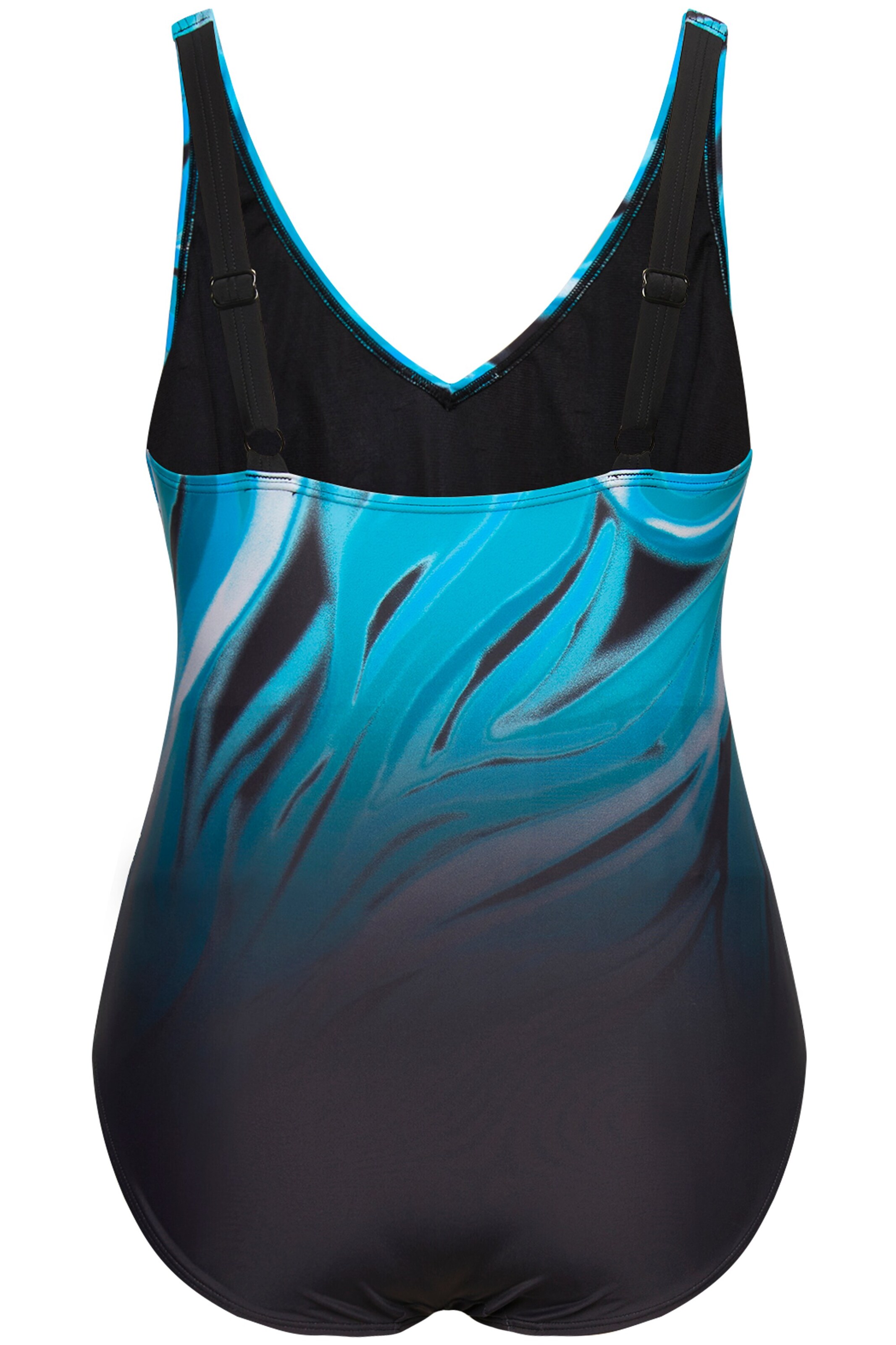 Ulla Popken Badpak in Zwart