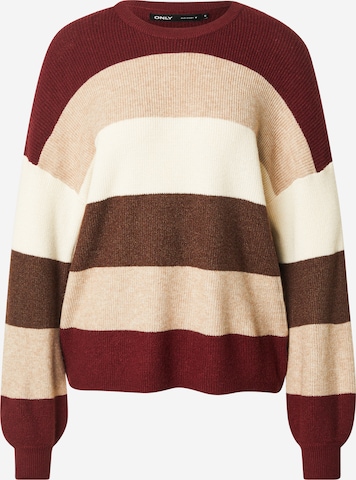 ONLY Tröja 'ONLJETTE' i blandade färger: framsida