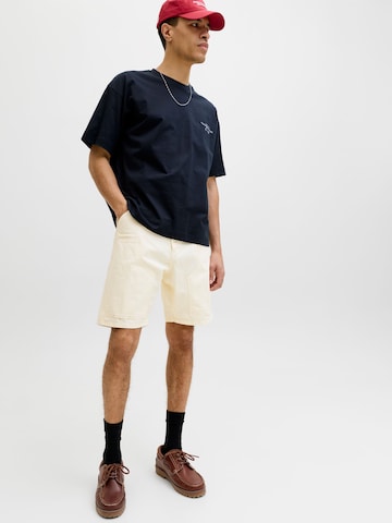 Baggy Pantaloni di JACK & JONES in bianco