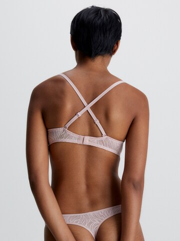 Calvin Klein Underwear T-shirt Bra in Pink