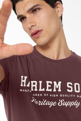 Harlem Soul Shirt 'MEL-BOURNE' in Red