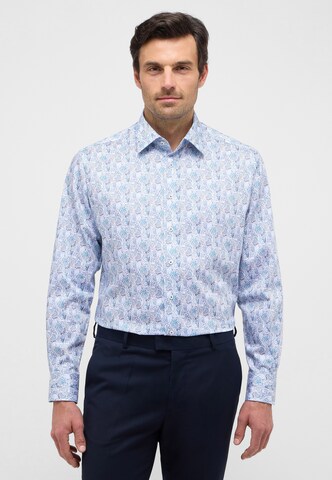 ETERNA Regular fit Business shirt in Blue: front