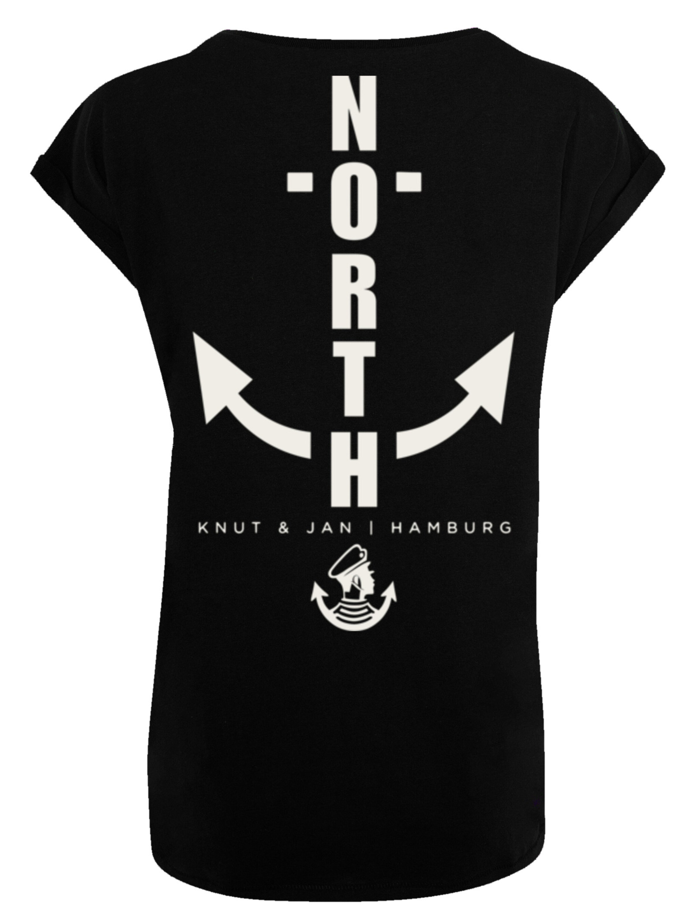 F4NT4STIC Shirt 'North Anchor' in Black
