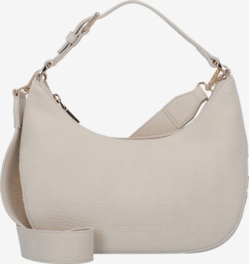 Love Moschino Shoulder Bag in Beige: front