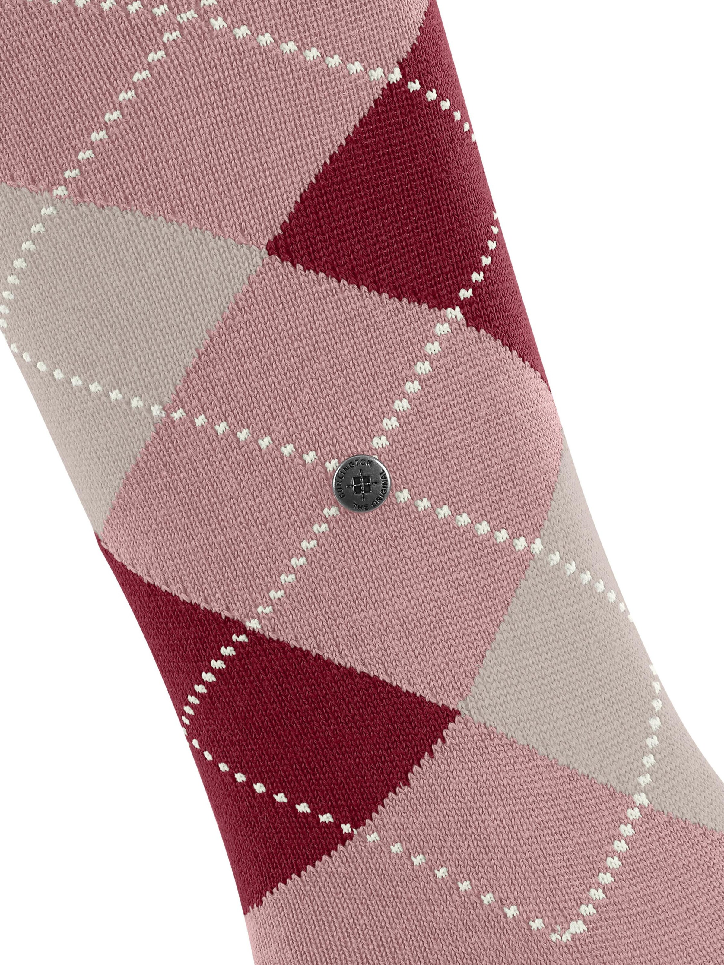 BURLINGTON Overknee Strümpfe 'Marylebone'‌‌‌‌ in Pink