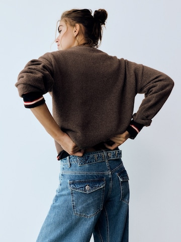 Pull&Bear Pullover in Braun