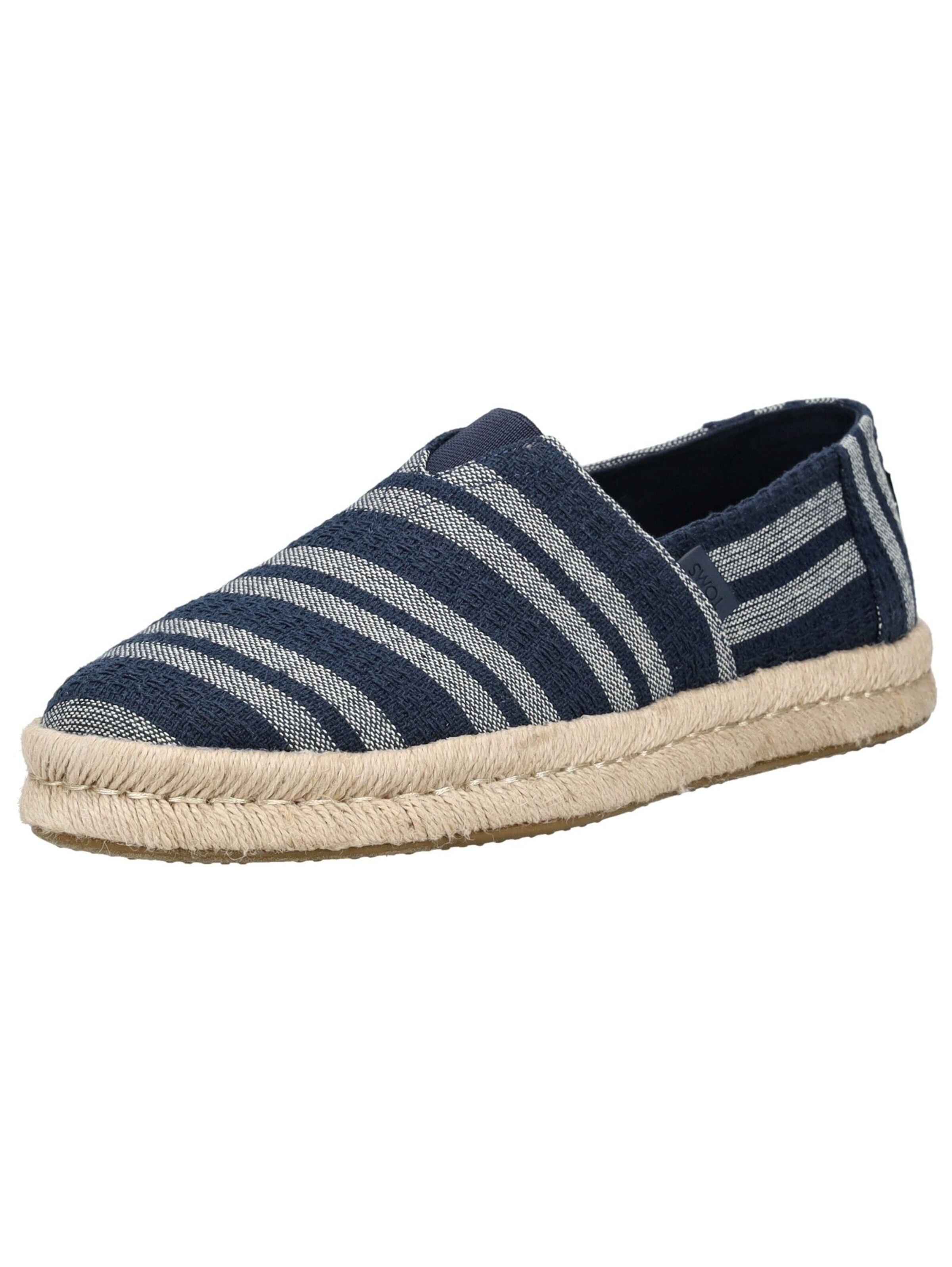 TOMS Espadrilles 'Alpargata' in Blue: front