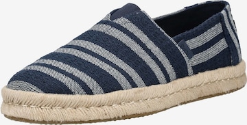 TOMS Espadrilles 'Alpargata' in Blauw: voorkant