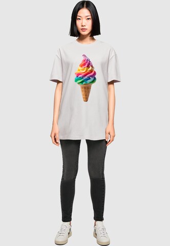 Merchcode Shirt 'Pride Scoops' in Purple