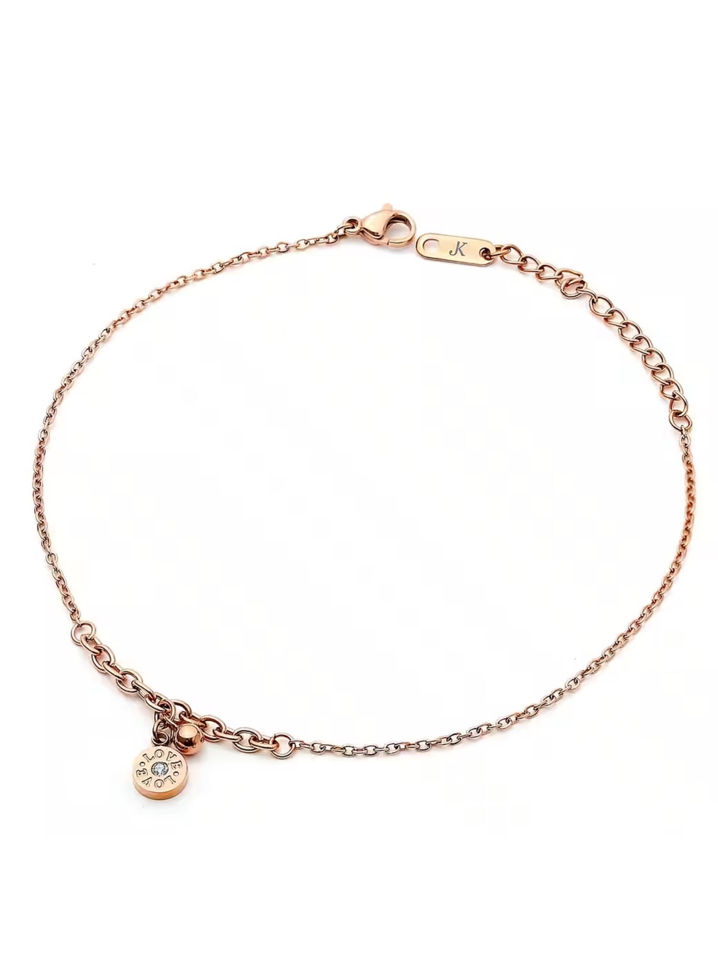 Kim Johanson Foot Jewelry in Gold: front