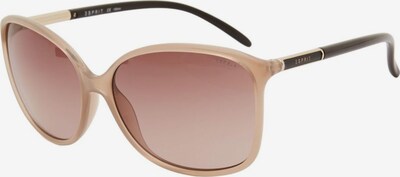 ESPRIT Sonnenbrille in beige / gold / schwarz, Produktansicht