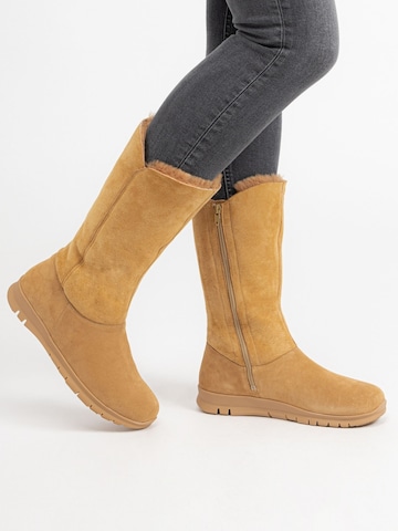 VITAFORM Stiefel in Beige: Vorderseite