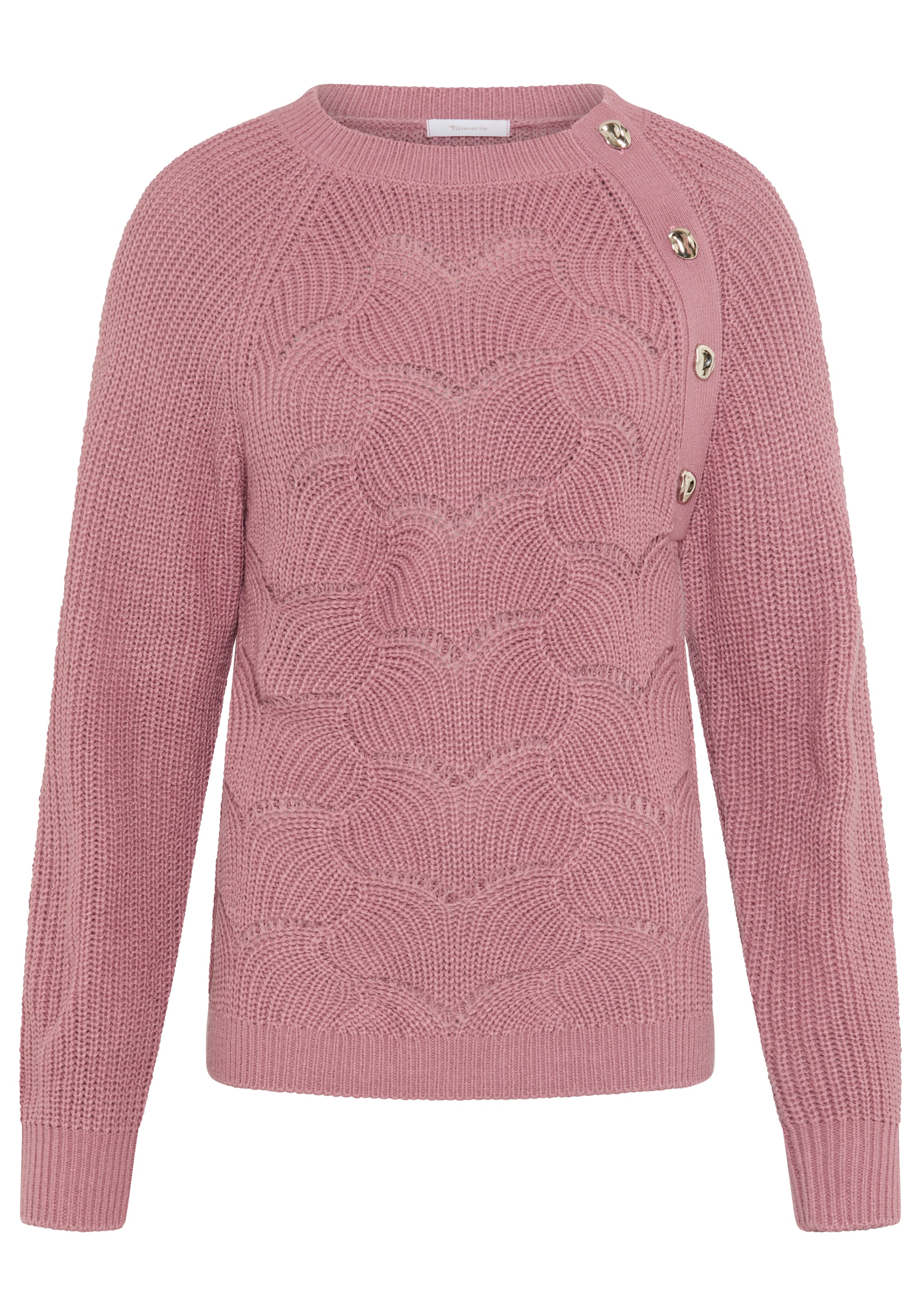 Tamaris Sweater in Pink: front