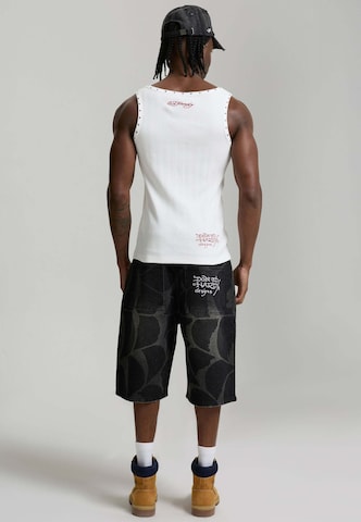 Ed Hardy Baggy Джинсы 'Cobweb' в Черный