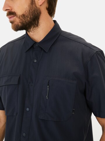CAMEL ACTIVE Regular fit Button Up Shirt in Blue